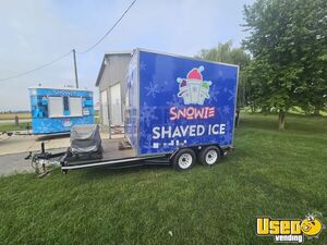 2018 Shaved Ice Trailer Snowball Trailer Cabinets Ohio for Sale