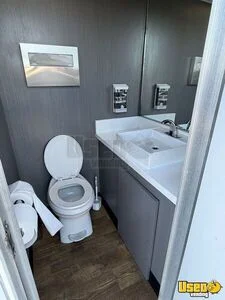 2018 T-24 Restroom / Bathroom Trailer Exterior Lighting California for Sale