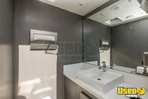 2018 T-24 Restroom / Bathroom Trailer Solar Panels California for Sale