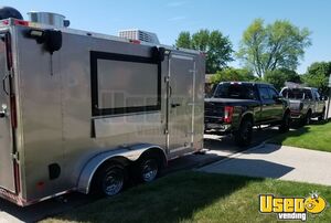 2018 Tr36 Kitchen Food Trailer Exterior Customer Counter Michigan for Sale