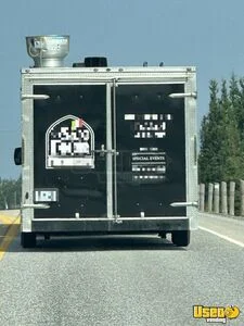 2018 Trailer Kitchen Food Trailer Diamond Plated Aluminum Flooring Ontario for Sale