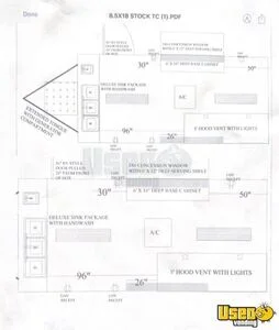 2018 Trailer Kitchen Food Trailer Work Table New Hampshire for Sale