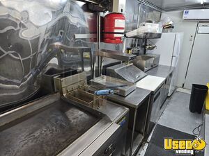 2018 Trlr Kitchen Food Trailer Diamond Plated Aluminum Flooring Kansas for Sale