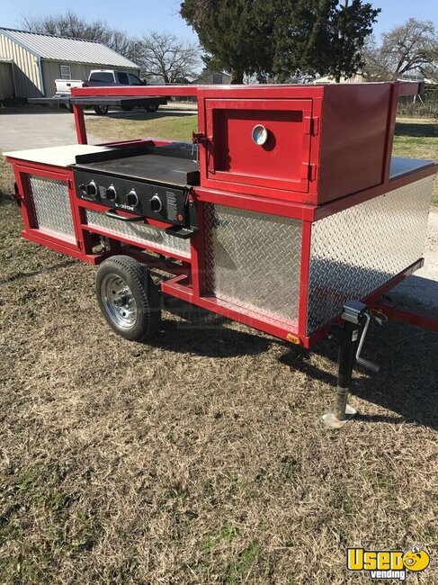 2018 Troop Open Bbq Smoker Trailer Texas for Sale