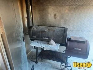 2018 Vn Trailer Barbecue Food Trailer Diamond Plated Aluminum Flooring Texas for Sale