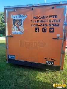 2018 Vn Trailer Barbecue Food Trailer Stainless Steel Wall Covers Texas for Sale