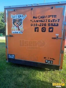 2018 Vn Trailer Barbecue Food Trailer Stainless Steel Wall Covers Texas for Sale