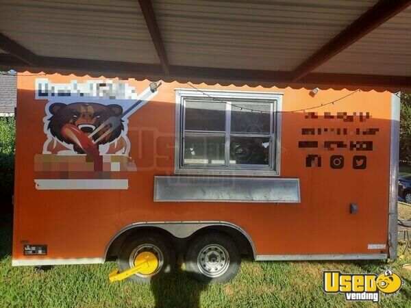 2018 Vn Trailer Barbecue Food Trailer Texas for Sale