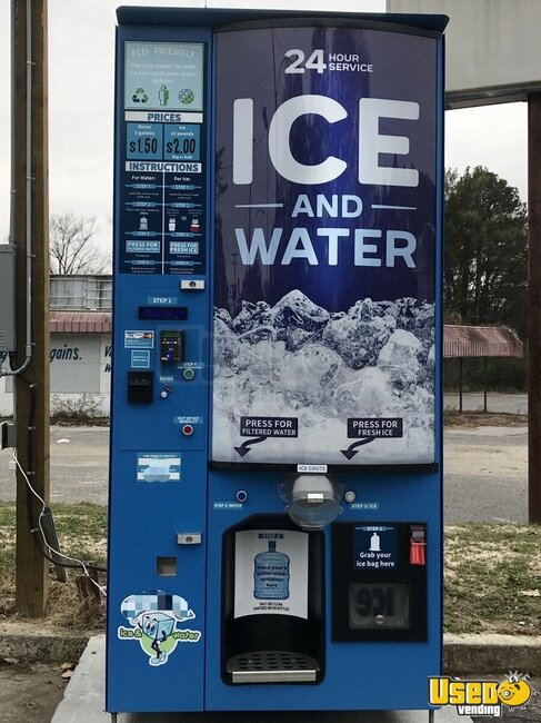 Ice Vending Machines for Bagged or Bulk Ice for Truckers