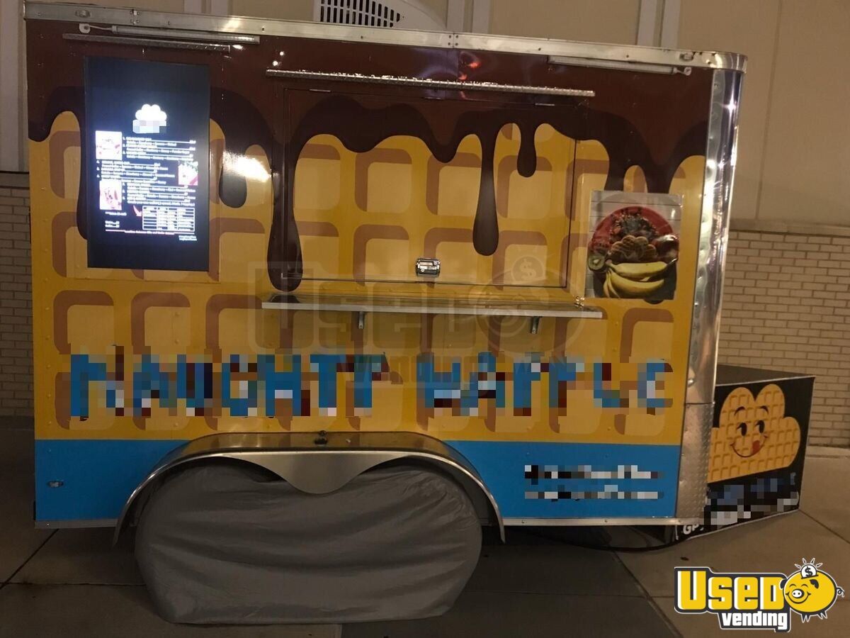 Turnkey 2018 7' x 10' Waffle Trailer Breakfast Concession Trailer for