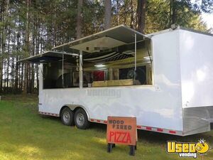 2018 Wood-fired Pizza Trailer Pizza Trailer Concession Window Florida for Sale