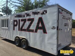 2018 Wood-fired Pizza Trailer Pizza Trailer Concession Window Texas for Sale