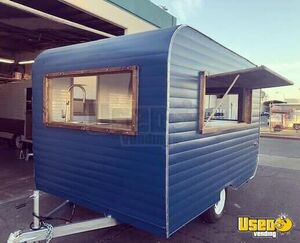 2019 1962 Vintage Trailer Beverage - Coffee Trailer Spare Tire California for Sale