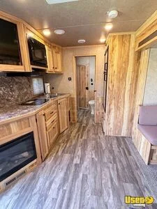2019 2019 Lakota Stock Combo Living Quarters Stock Trailer With Living Quarters Television Texas for Sale
