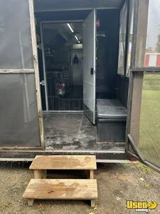 2019 24 Foot Kitchen Food Trailer Stainless Steel Wall Covers Texas for Sale