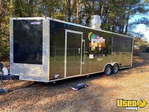 2019 27’ V Nose Barbecue Food Trailer Air Conditioning South Carolina for Sale