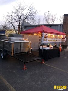 2019 5x8spw Pizza Trailer Prep Station Cooler Ohio for Sale