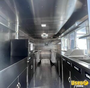 2019 8×16 Concession Trailer Diamond Plated Aluminum Flooring Colorado for Sale