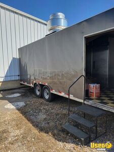 2019 8.5 X 24 Kitchen Food Trailer Stainless Steel Wall Covers Mississippi for Sale
