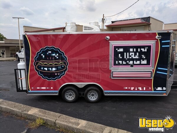 2019 8.5x18ta Food Concession Trailer Kitchen Food Trailer Ohio for Sale