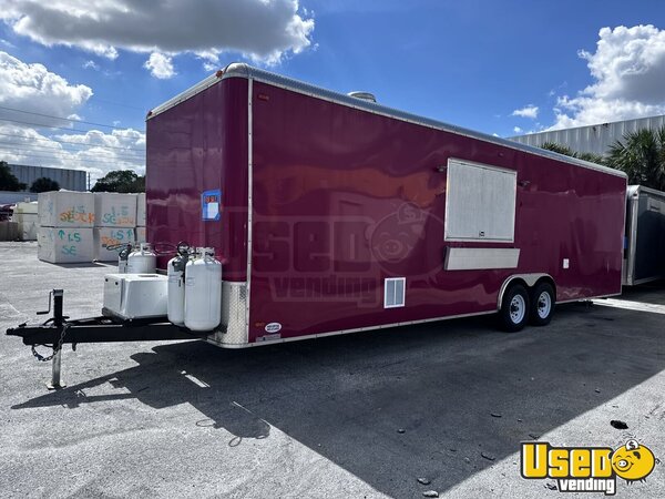 2019 8x30 Kitchen Food Trailer Illinois for Sale