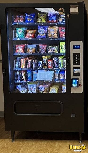 2019 Ab38/398 Single Zone Refrigerated Combo Refurbished Snack Machine Washington for Sale