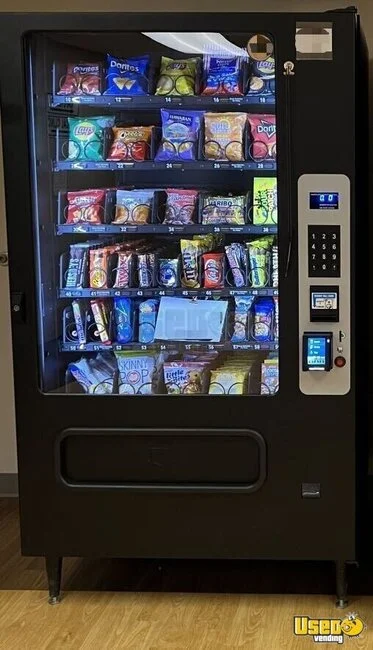 2019 Ab38/398 Single Zone Refrigerated Combo Refurbished Snack Machine Washington for Sale