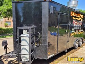 2019 Barbecue Concession Trailer Barbecue Food Trailer Air Conditioning Texas for Sale