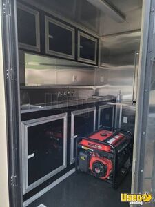 2019 Barbecue Concession Trailer Barbecue Food Trailer Diamond Plated Aluminum Flooring Texas for Sale