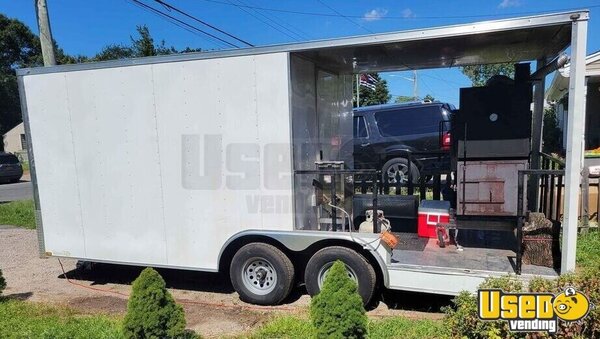 2019 Barbecue Concession Trailer Barbecue Food Trailer New York for Sale