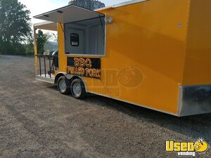 2019 Barbecue Food Trailer Barbecue Food Trailer Concession Window Michigan for Sale