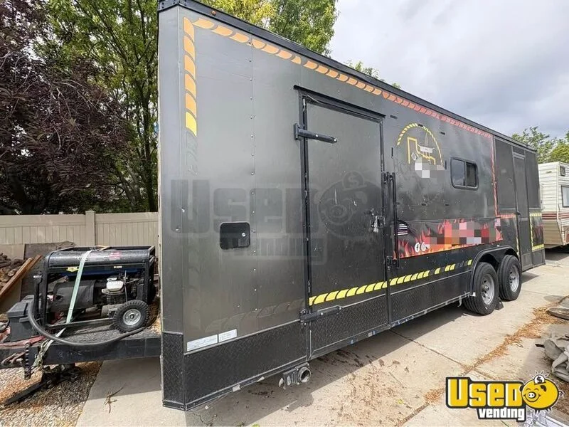 2019 Barbecue Trailer Barbecue Food Trailer Idaho for Sale