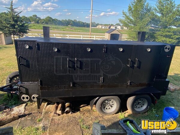 2019 Big Butt 2 Open Bbq Smoker Trailer Open Bbq Smoker Trailer Ohio for Sale