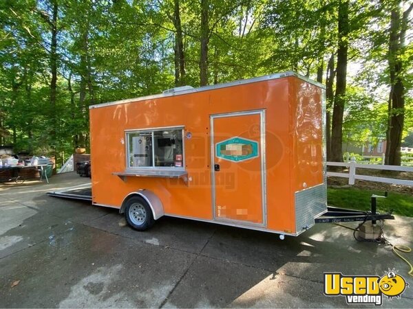 2019 Bq 6x14sal Kitchen Food Trailer Virginia for Sale