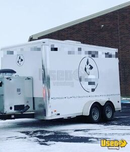 2019 Coffee Concession Trailer Beverage - Coffee Trailer Air Conditioning Indiana for Sale