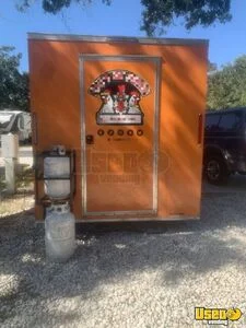 2019 Concession/orange Kitchen Food Trailer Cabinets Florida Gas Engine for Sale