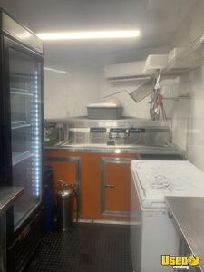 2019 Concession/orange Kitchen Food Trailer Refrigerator Florida Gas Engine for Sale