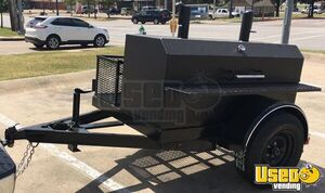 2019 Custom Built Grill Trailer Open Bbq Smoker Trailer Char Grill Texas for Sale