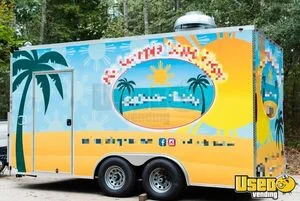 2019 Custom Kitchen Food Trailer Stainless Steel Wall Covers Georgia for Sale