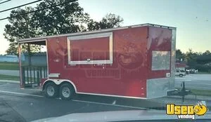 2019 8.5' x 20' Wow Cargo Food Concession Trailer with Porch for Sale in Tennessee!