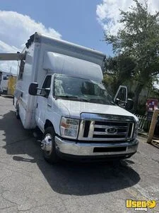 2019 E350 Super Duty All-purpose Food Truck Prep Station Cooler Florida Gas Engine for Sale