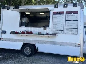 2019 E350 Super Duty All-purpose Food Truck Stainless Steel Wall Covers Florida Gas Engine for Sale