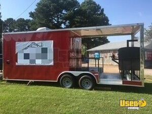 2019 Empire Cargo Trailer Barbecue Food Trailer Air Conditioning Arkansas for Sale