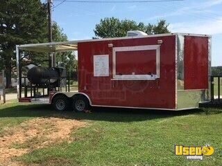 2019 Empire Cargo Trailer Barbecue Food Trailer Arkansas for Sale