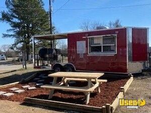 2019 Empire Cargo Trailer Barbecue Food Trailer Cabinets Arkansas for Sale