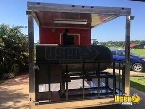 2019 Empire Cargo Trailer Barbecue Food Trailer Stainless Steel Wall Covers Arkansas for Sale