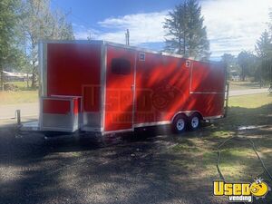 2019 Food Concession Trailer Concession Trailer Stainless Steel Wall Covers Washington for Sale