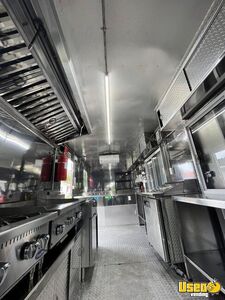 2019 Food Concession Trailer Kitchen Food Trailer Diamond Plated Aluminum Flooring Florida for Sale