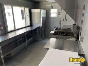 2019 Food Concession Trailer Kitchen Food Trailer Diamond Plated Aluminum Flooring Florida for Sale