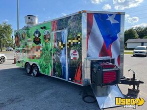 2019 Food Concession Trailer Kitchen Food Trailer Exterior Customer Counter Florida for Sale